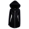 Gothic Slim Mid Length Hoodies