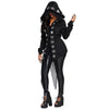 Rosetic Gothic Long Hooded