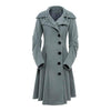 Rosetic Gothic Long Trench Coat