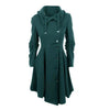 Rosetic Gothic Long Trench Coat