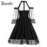 Rosetic Gothic Skater Dress