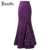 Gothic Vintage Long Mermaid Skirt