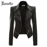 Gothic Punk PU Leather Jacket