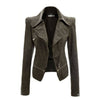 Women PU Jackets Gothic